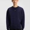 Stacked-logo sweatshirt in a cotton blend