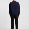 Stacked-logo sweatshirt in a cotton blend