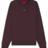 Stacked-logo sweatshirt in a cotton blend