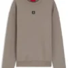 Stacked-logo sweatshirt in a cotton blend