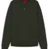 Stacked-logo sweatshirt in a cotton blend