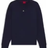 Stacked-logo sweatshirt in a cotton blend
