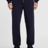 Stacked-logo tracksuit bottoms in a cotton blend