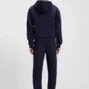 Stacked-logo tracksuit bottoms in a cotton blend