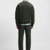 Stacked-logo tracksuit bottoms in a cotton blend