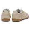 Stacked-logo trainers in faux leather