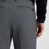 Stain-repellent slim-fit trousers in stretch dobby Stain-repellent slim-fit trousers in stretch dobby