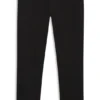 Stay-black tapered-fit jeans in stretch denim