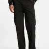 Straight-fit cargo trousers in waxed fabric Straight-fit cargo trousers in waxed fabric