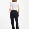 Straight-fit track pants in diamond jacquard