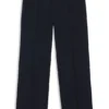 Straight-fit track pants in diamond jacquard