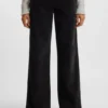 Straight-leg trousers in stretch-cotton velvet Straight-leg trousers in stretch-cotton velvet