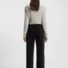 Straight-leg trousers in stretch-cotton velvet Straight-leg trousers in stretch-cotton velvet