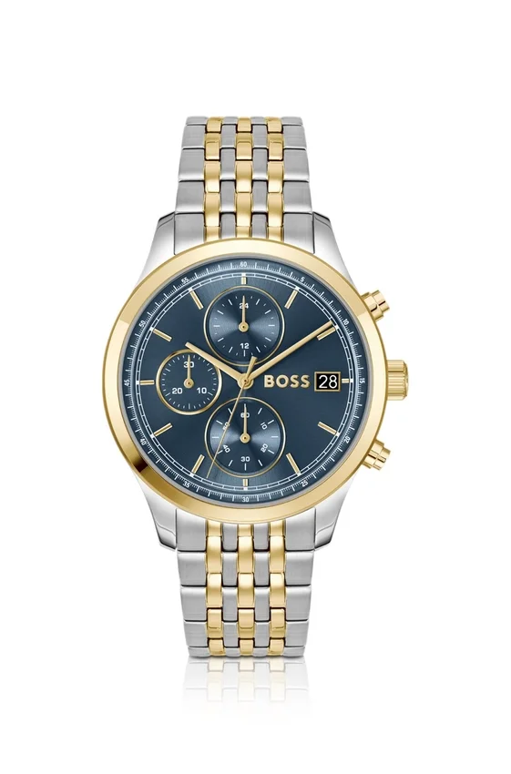 Stratus chronograph watch in two-tone steel Stratus chronograph watch in two-tone steel