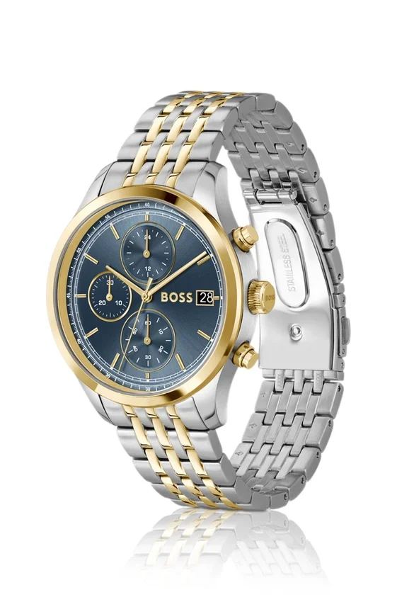 Stratus chronograph watch in two-tone steel Stratus chronograph watch in two-tone steel