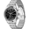 Stratus chronograph watch with seven-link bracelet