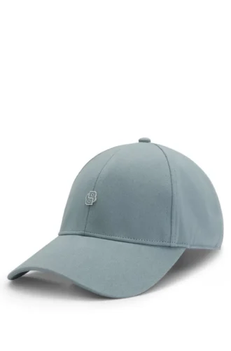 Stretch-cotton cap with Double B monogram Stretch-cotton cap with Double B monogram