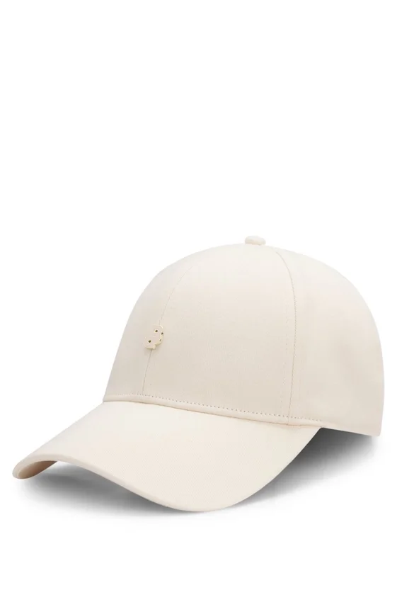Stretch-cotton cap with Double B monogram Stretch-cotton cap with Double B monogram