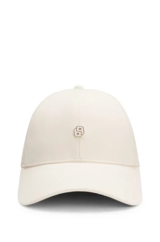 Stretch-cotton cap with Double B monogram Stretch-cotton cap with Double B monogram