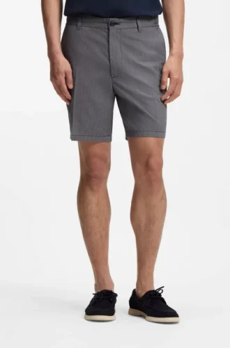 Stretch-cotton shorts in a modern fit Stretch-cotton shorts in a modern fit