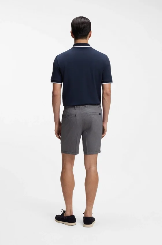 Stretch-cotton shorts in a modern fit Stretch-cotton shorts in a modern fit