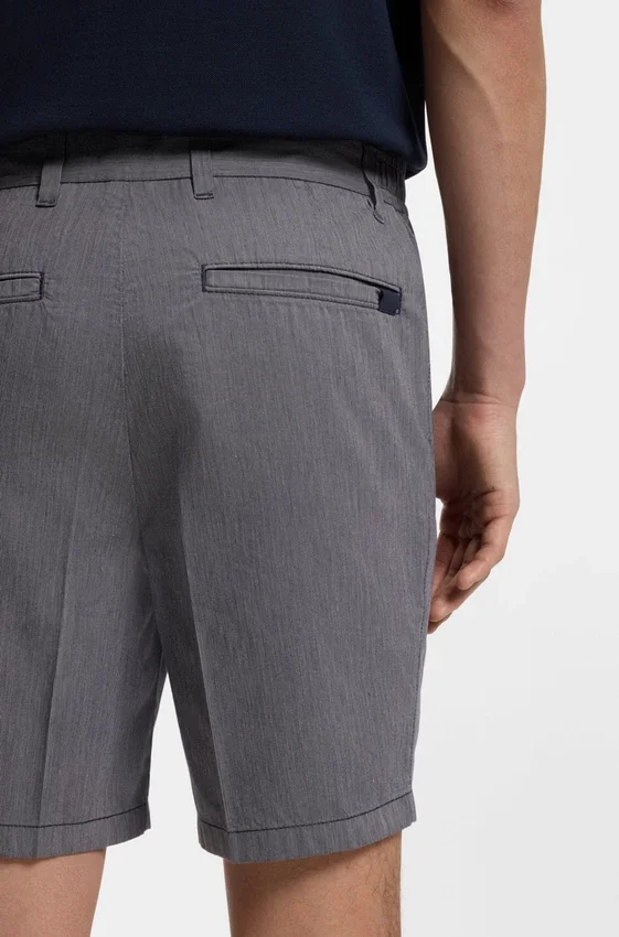 Stretch-cotton shorts in a modern fit Stretch-cotton shorts in a modern fit