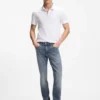 Stretch-cotton slim-fit polo shirt with logo patch