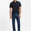 Stretch-cotton slim-fit polo shirt with logo patch