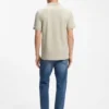 Stretch-cotton slim-fit polo shirt with logo patch