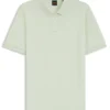 Stretch-cotton slim-fit polo shirt with logo patch