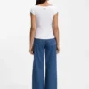 Stretch-cotton slim-fit T-shirt with artwork