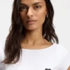 Stretch-cotton slim-fit T-shirt with artwork