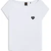 Stretch-cotton slim-fit T-shirt with artwork