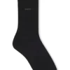 Stretch-cotton socks in a regular length