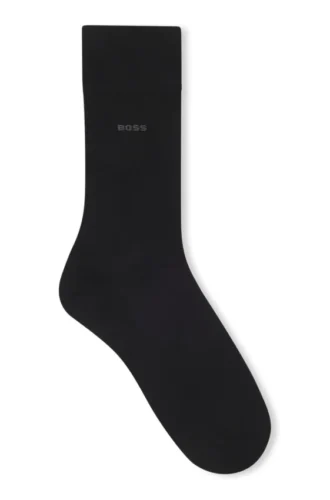 Stretch-cotton socks in a regular length