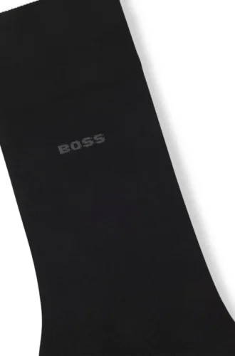 Stretch-cotton socks in a regular length