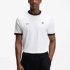 Stretch-cotton T-shirt with country flag and logo Stretch-cotton T-shirt with country flag and logo