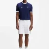 Stretch-cotton T-shirt with country flag and logo Stretch-cotton T-shirt with country flag and logo