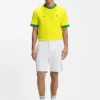 Stretch-cotton T-shirt with country flag and logo Stretch-cotton T-shirt with country flag and logo