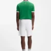 Stretch-cotton T-shirt with country flag and logo Stretch-cotton T-shirt with country flag and logo