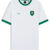 Stretch-cotton T-shirt with country flag and logo Stretch-cotton T-shirt with country flag and logo