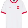 Stretch-cotton T-shirt with country flag and logo Stretch-cotton T-shirt with country flag and logo