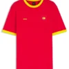 Stretch-cotton T-shirt with country flag and logo Stretch-cotton T-shirt with country flag and logo