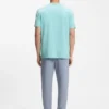 Stretch-cotton T-shirt with logo detail