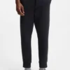 Stretch-cotton track pants with logo print Stretch-cotton track pants with logo print