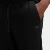 Stretch-cotton track pants with logo print Stretch-cotton track pants with logo print