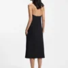 Stretch-crepe bandeau dress with internal corset Stretch-crepe bandeau dress with internal corset