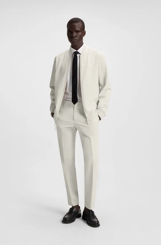 Stretch jacket with water-repellent finish Stretch jacket with water-repellent finish