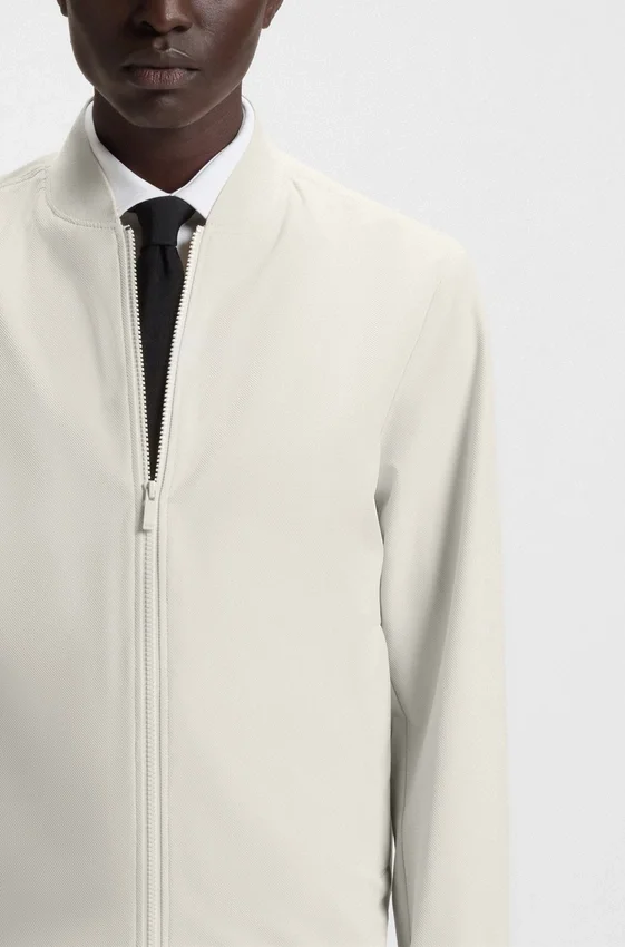 Stretch jacket with water-repellent finish Stretch jacket with water-repellent finish
