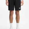 Stretch-jersey logo shorts with hidden drawstring